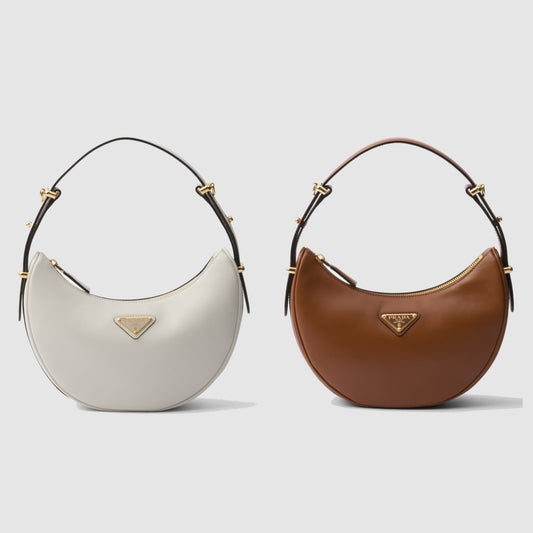 Prada Arqu? leather shoulder bag