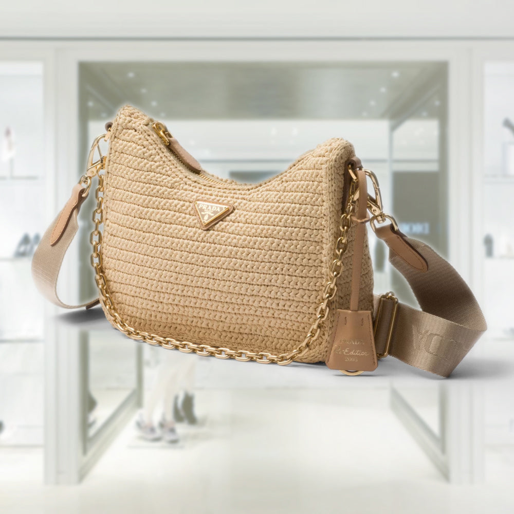 Prada Re-Edition 2005 crochet bag