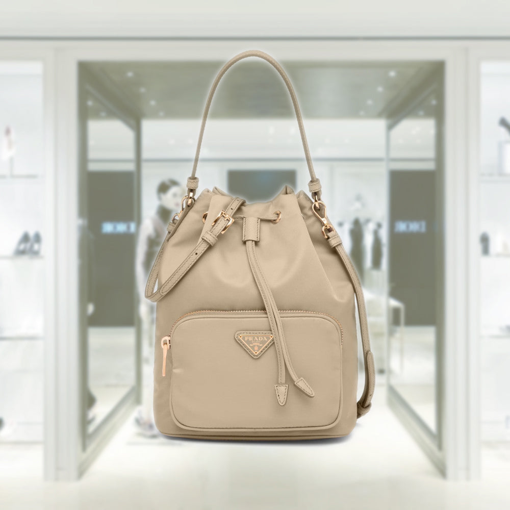 Prada Duet Re-Nylon bucket bag