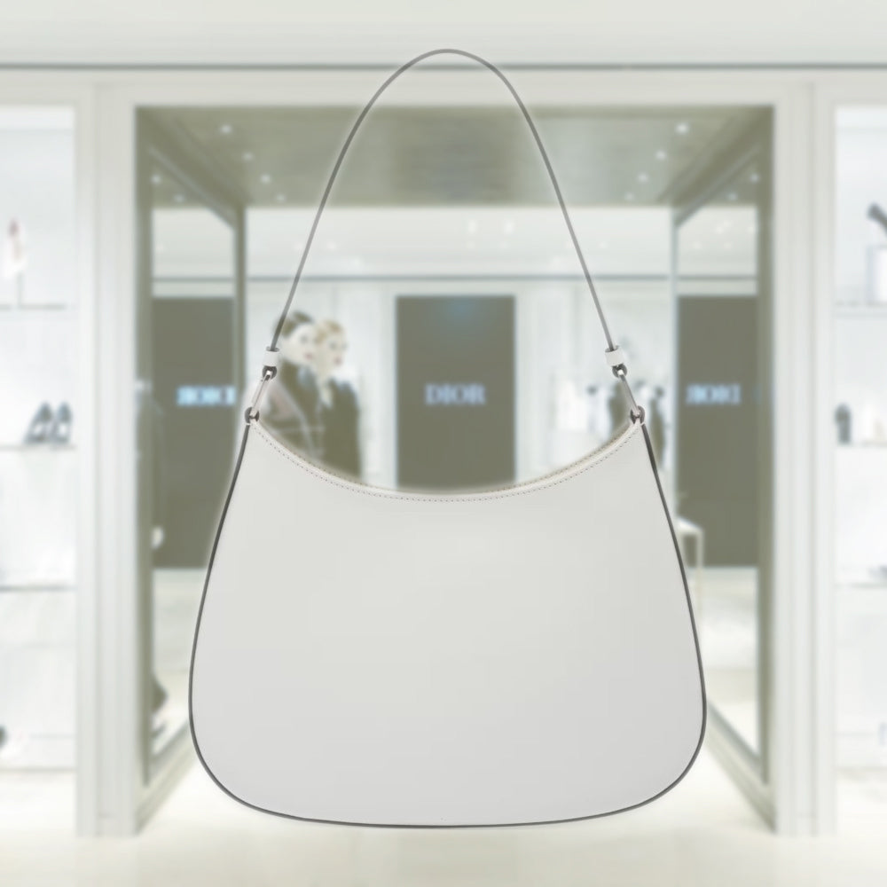 Prada Cleo brushed leather shoulder bag