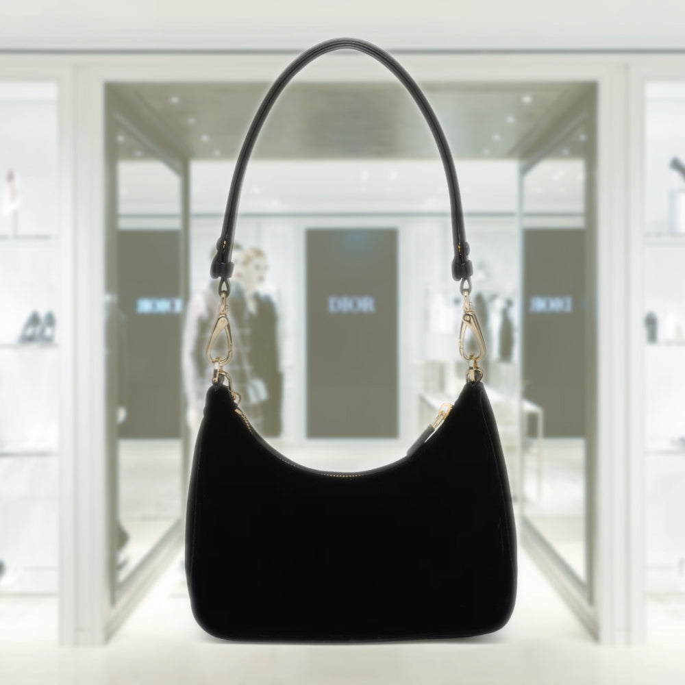 Prada Re-Edition velvet mini-bag