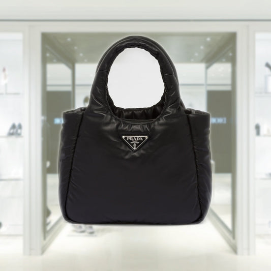 Medium padded Prada Soft nappa leather bag