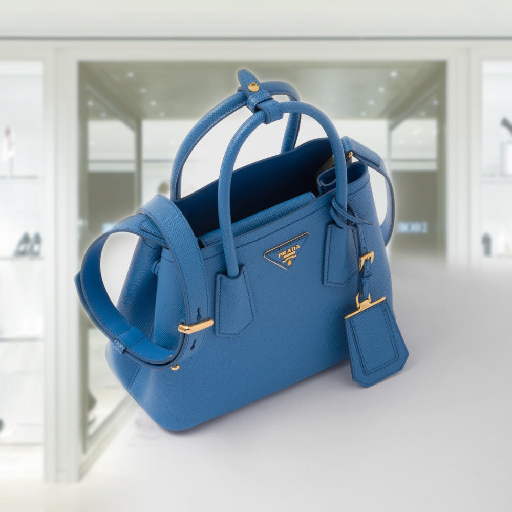 Prada Double Saffiano leather mini bag