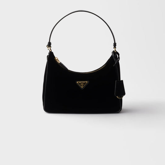 Prada Re-Edition velvet and Saffiano mini bag