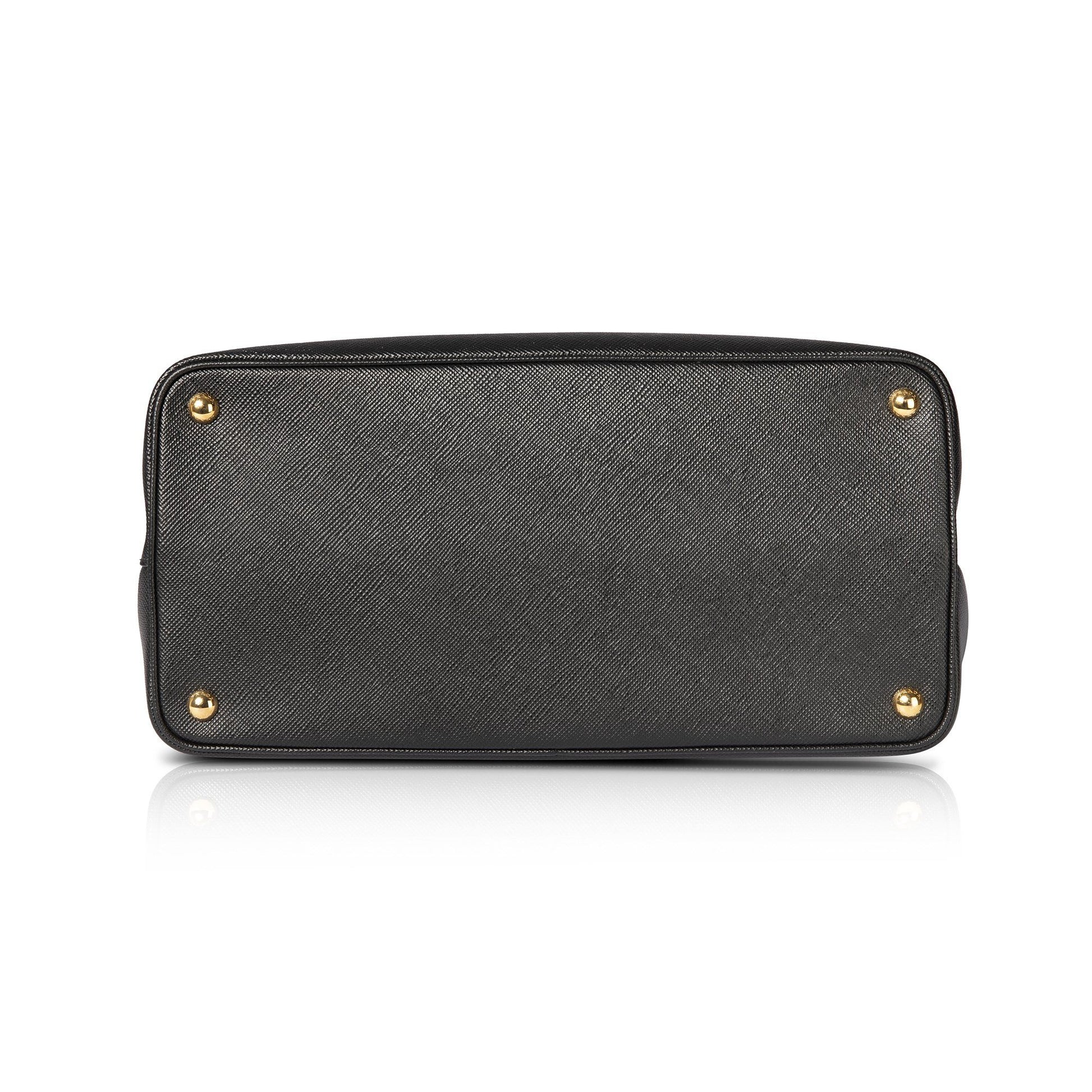 Prada Medium Saffiano Cuir Double Tote