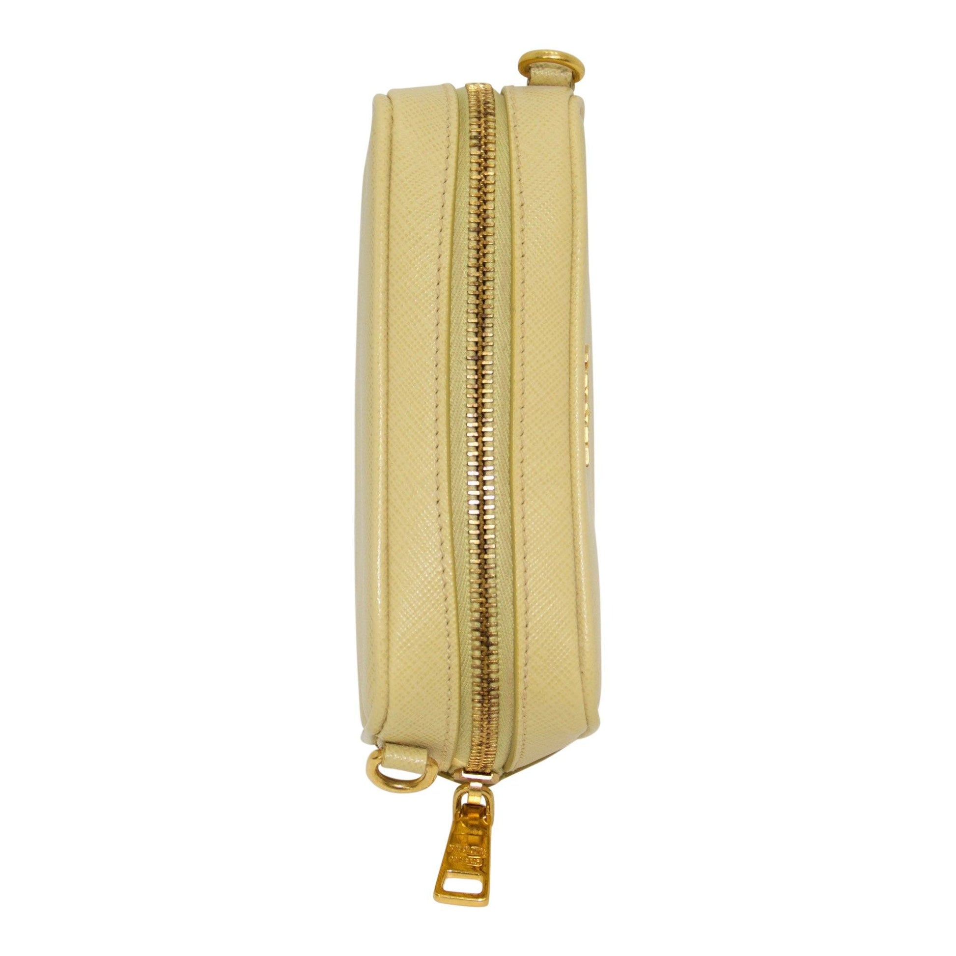 Prada Mini Saffiano Camera Crossbody Bag