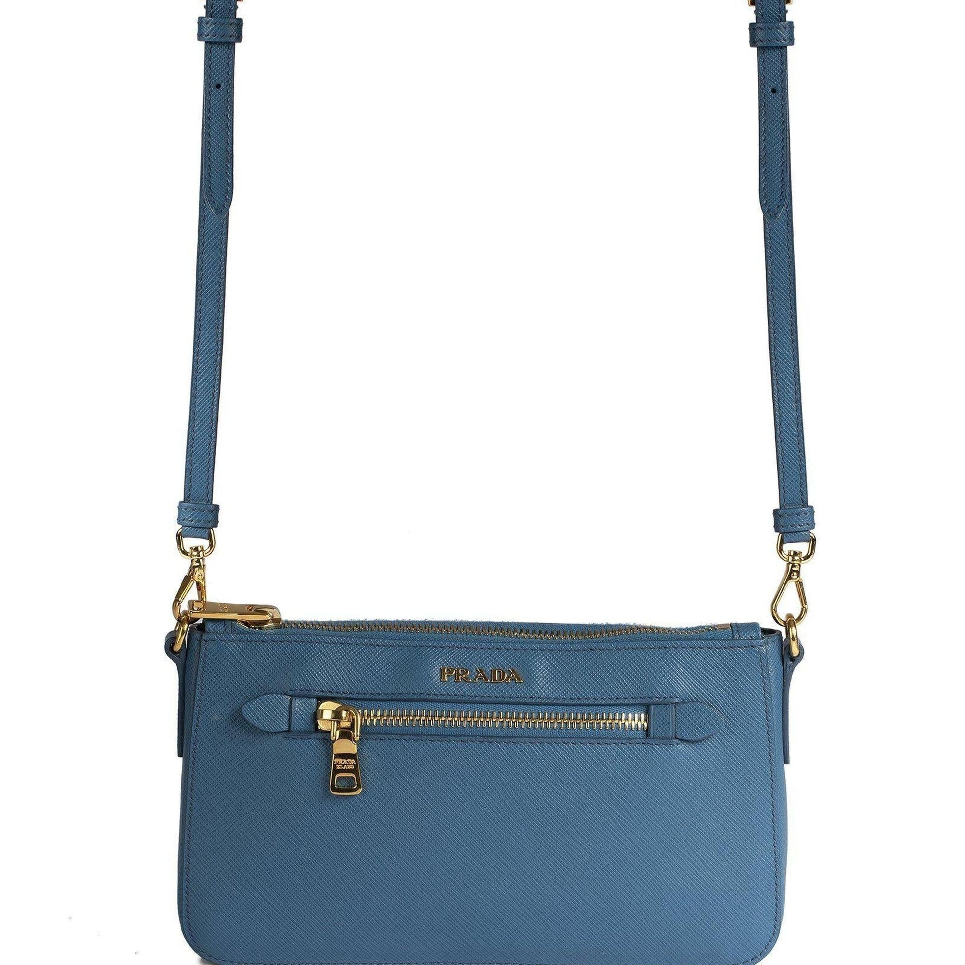 Prada Saffiano Lux Crossbody Bag
