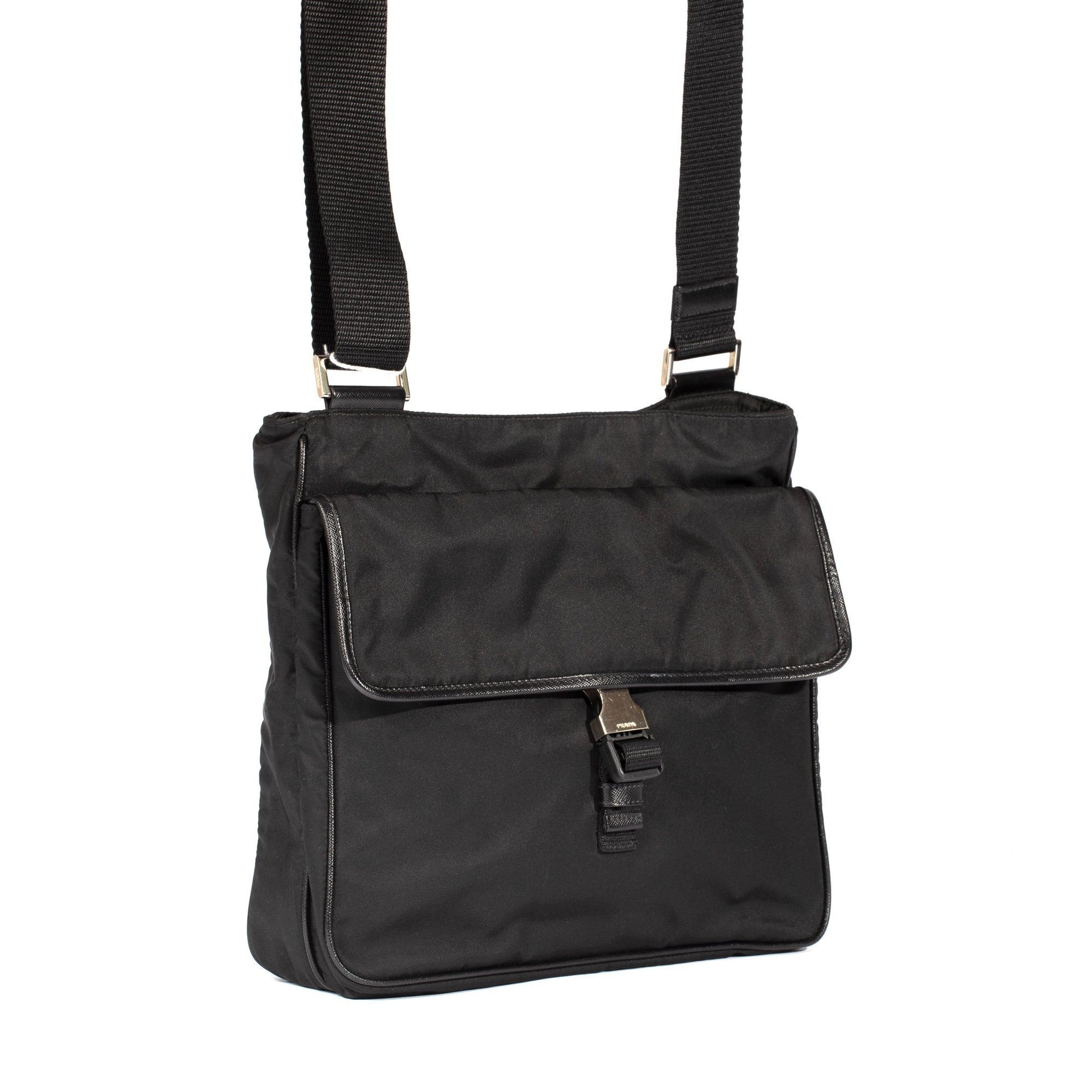 Prada Tessuto Nylon Messenger Bag