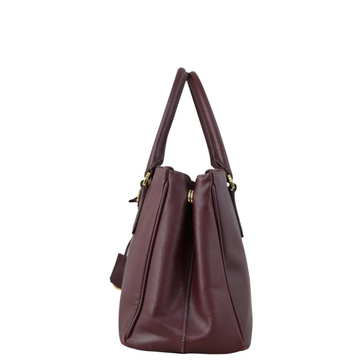 Prada Saffiano Galleria Double Zip Tote Small