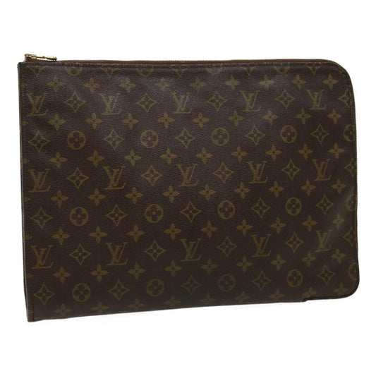 LOUIS VUITTON Monogram Poche Document Briefcase M53400 LV pt2379