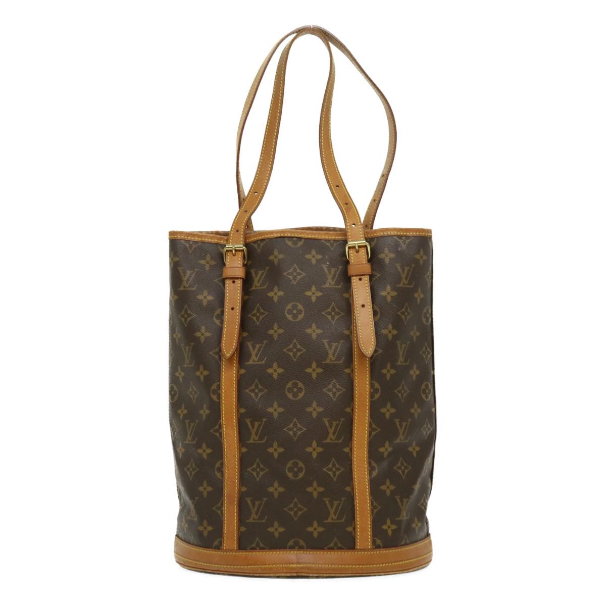 LOUIS VUITTON Monogram Bucket GM Hand Bag M42238 LV pt2460