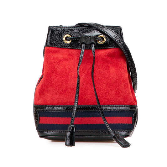 Gucci Ophidia Leather Suede Shoulder Bag