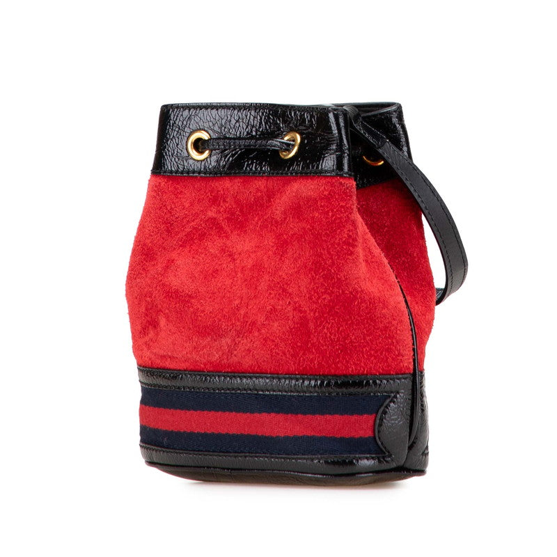 Gucci Ophidia Leather Suede Shoulder Bag