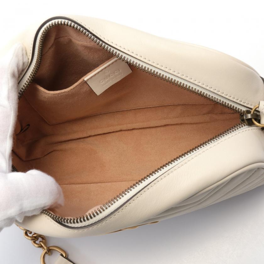 Gucci Monogram Chain Leather Tote