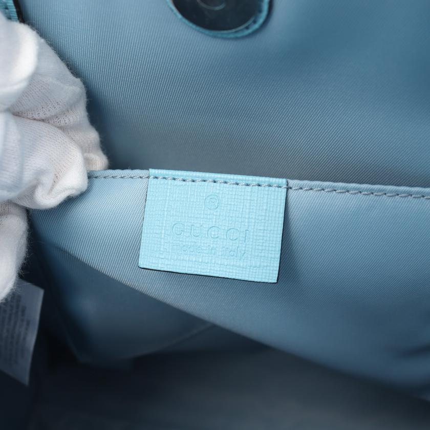 Gucci Monogram Leather Tote