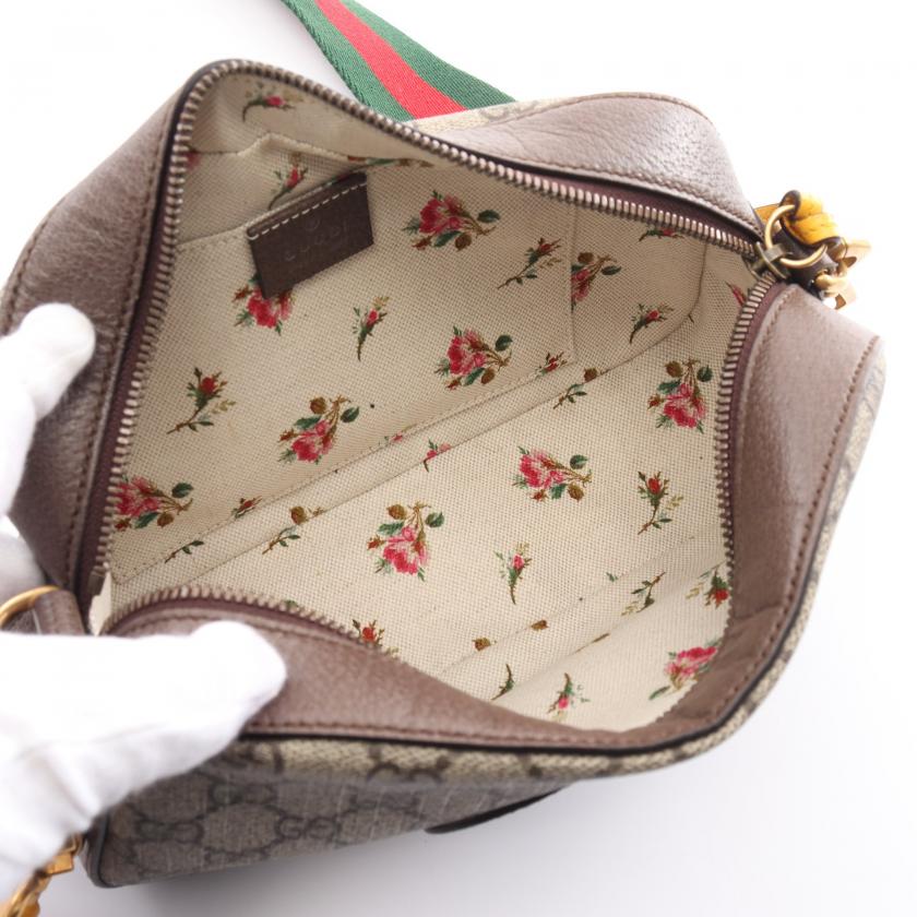 Gucci Monogram Leather Tote