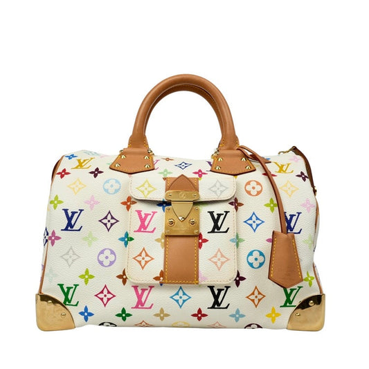 Louis Vuitton Monogram Multicolore White Handbag
