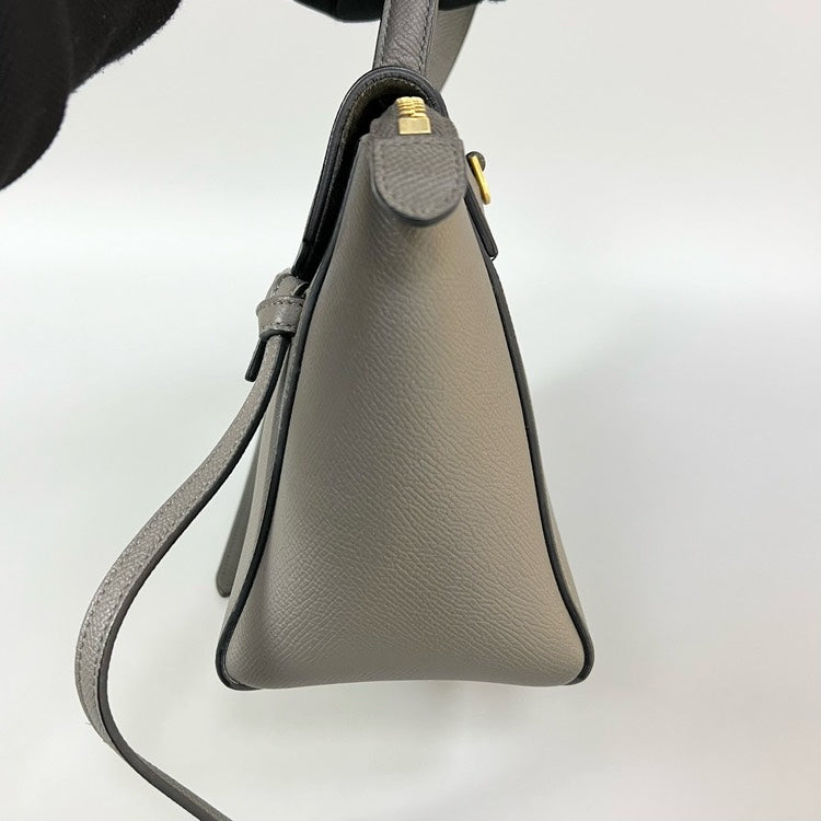 Luxury CELINE Belt Bag Nano Gray