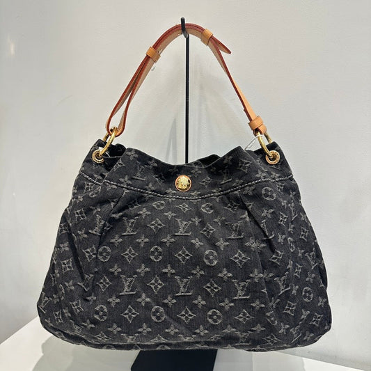 Louis Vuitton Denim Daily PM Black Shoulder Bag