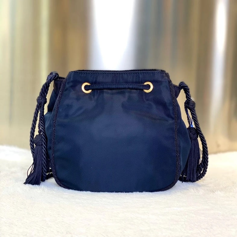 Prada Navy Nylon  Crossbody Bag9888