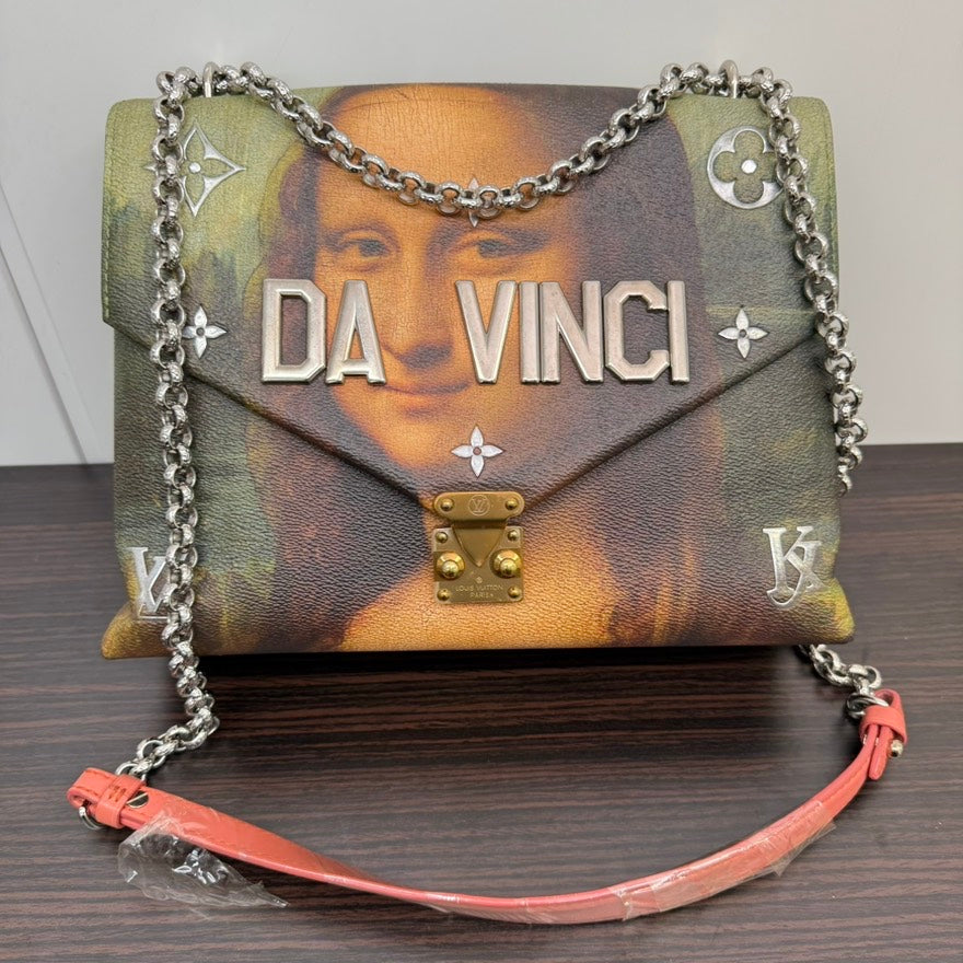 Limited Louis Vuitton Da Vinci Chain Bag NGB441 Multicolor Shoulder Bag