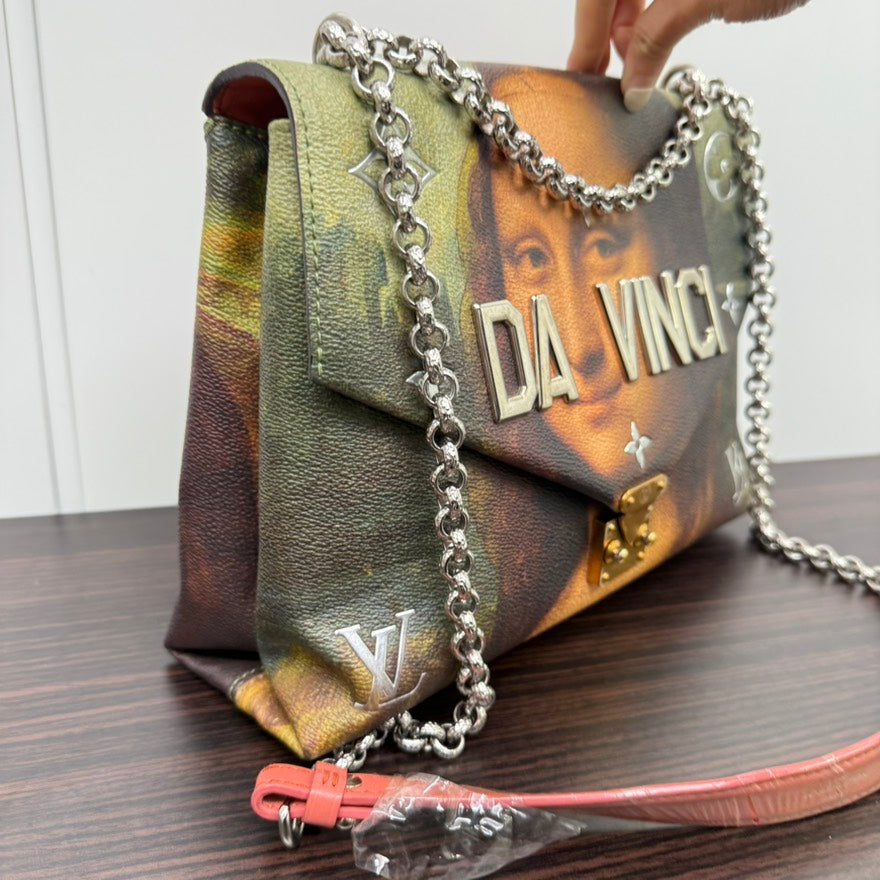 Limited Louis Vuitton Da Vinci Chain Bag NGB441 Multicolor Shoulder Bag