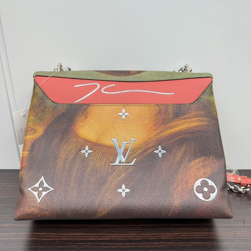 Limited Louis Vuitton Da Vinci Chain Bag NGB441 Multicolor Shoulder Bag