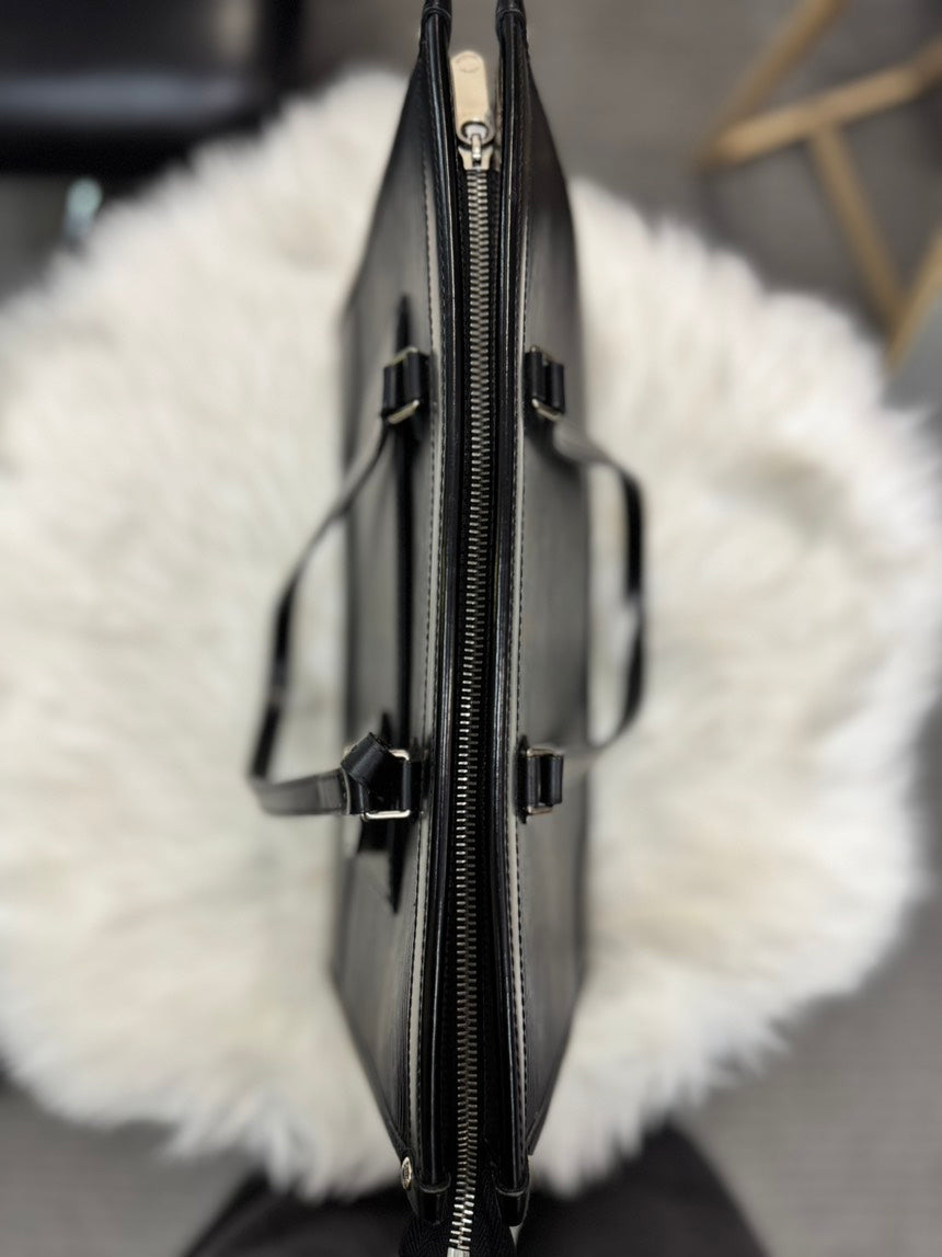 Louis Vuitton EPI Madeleine GM Black Leather Tote