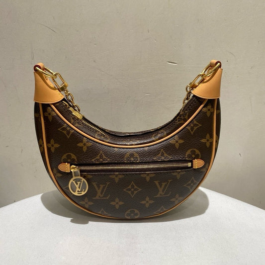 Louis Vuitton Croissant Monogram Microchip Series Brown Shoulder Bag