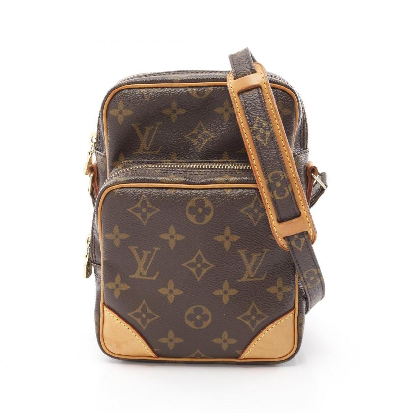 LOUIS VUITTON Amazon Monogram Shoulder Bag Brown - A