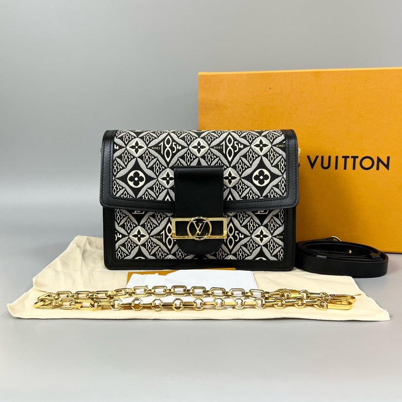 Louis Vuitton 1854 Dauphine Bag 25×19cm XJ11034