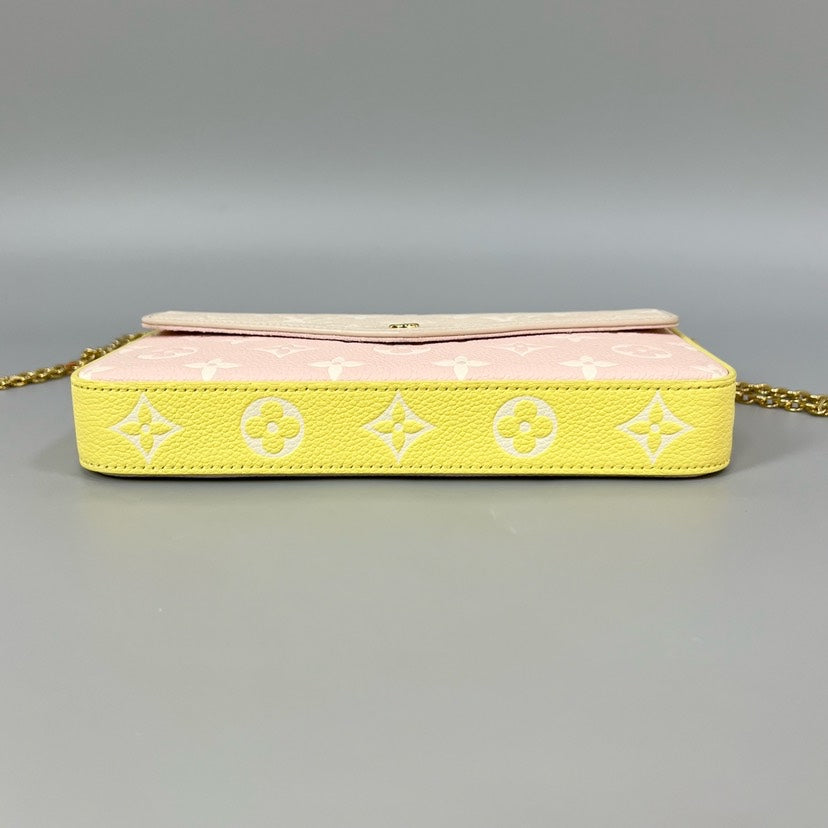 Louis Vuitton Pochette Felicie Chip Bag 22x12cm XJ11009