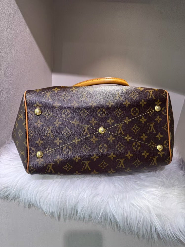 Louis Vuitton Tivoli Monogram Brown Satchel Bag