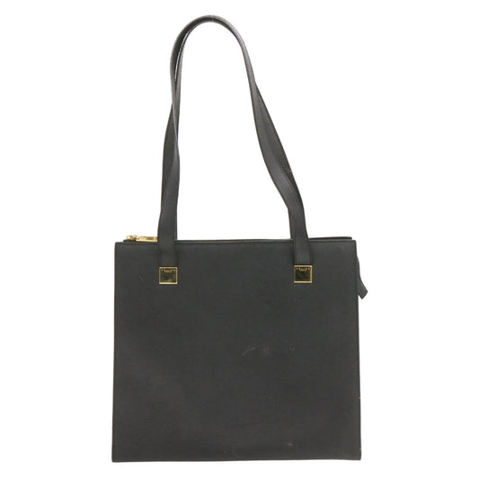 Luxury CELINE Shoulder Bag PVC Leather Black rd1157