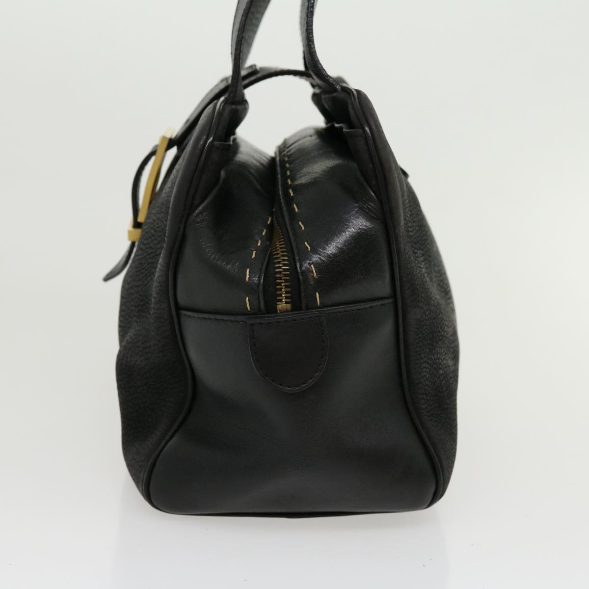 Luxury CELINE Hand Bag Leather Black rd2165