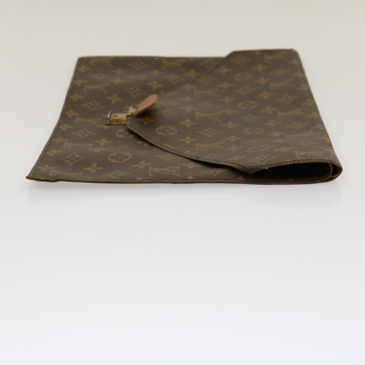LOUIS VUITTON Monogram Posh plate Briefcase M53522 LV Auth rd2176