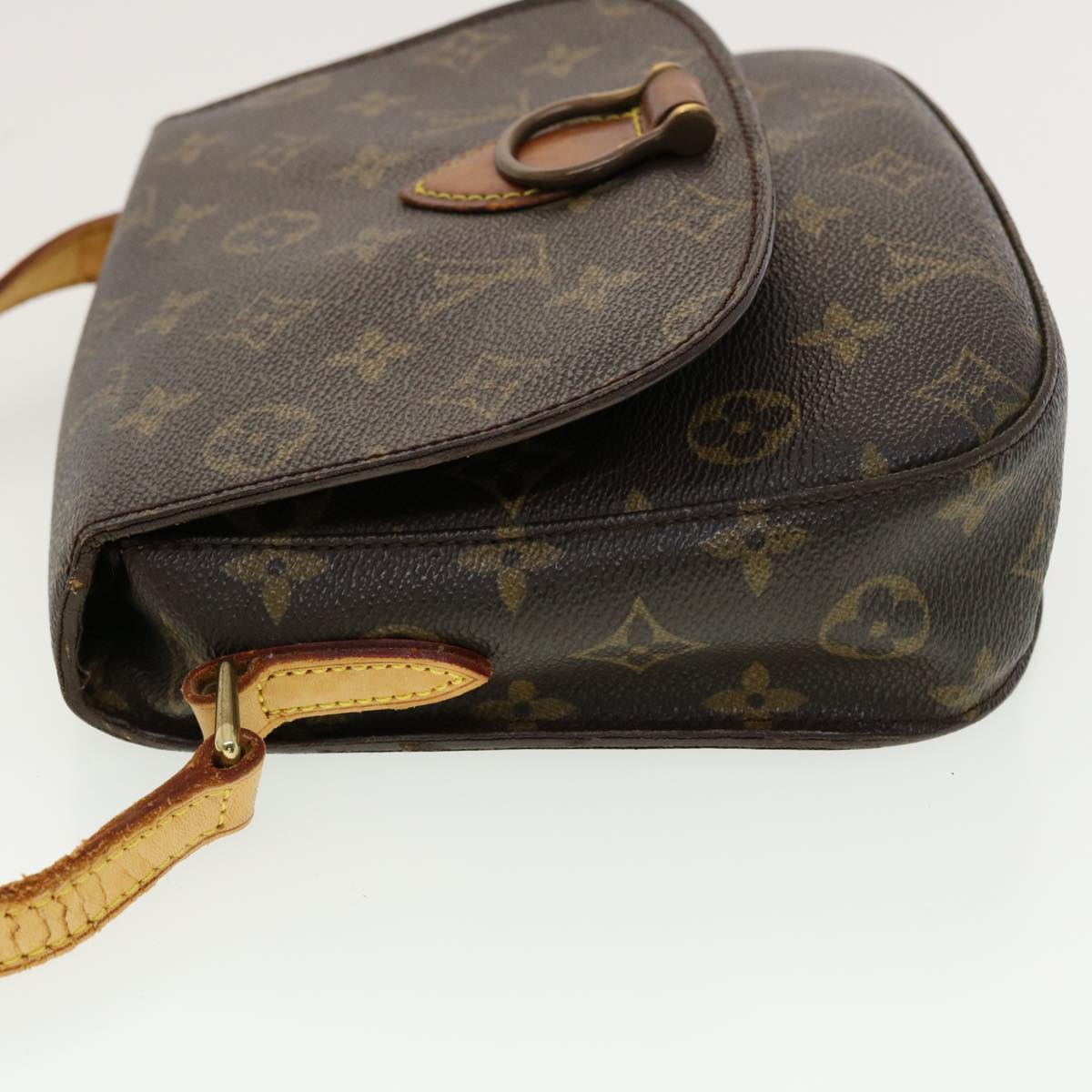 LOUIS VUITTON Monogram Saint Cloud MM Shoulder Bag M51243 LV Auth rd4824