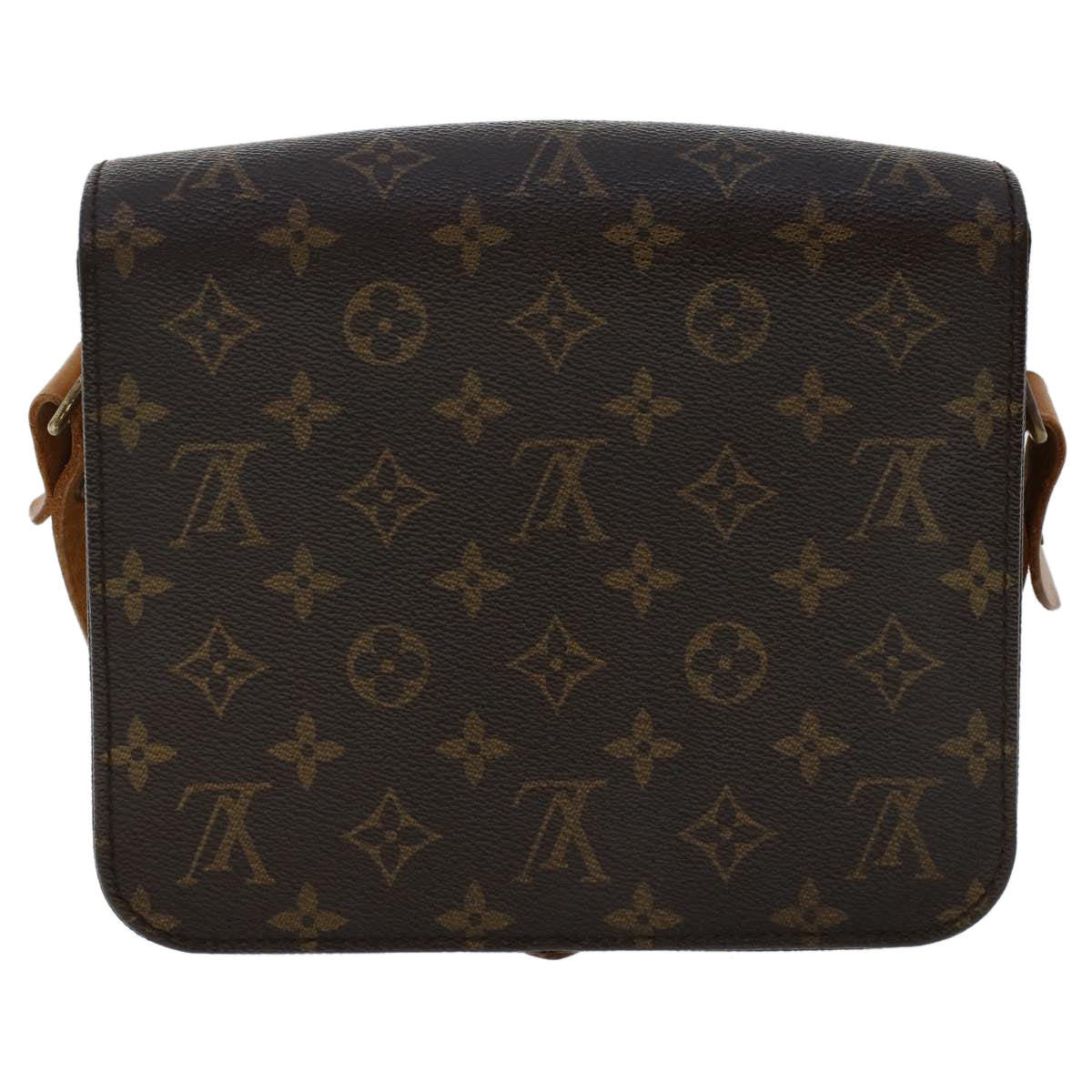 LOUIS VUITTON Monogram Cartouchiere MM Shoulder Bag LV rd5518