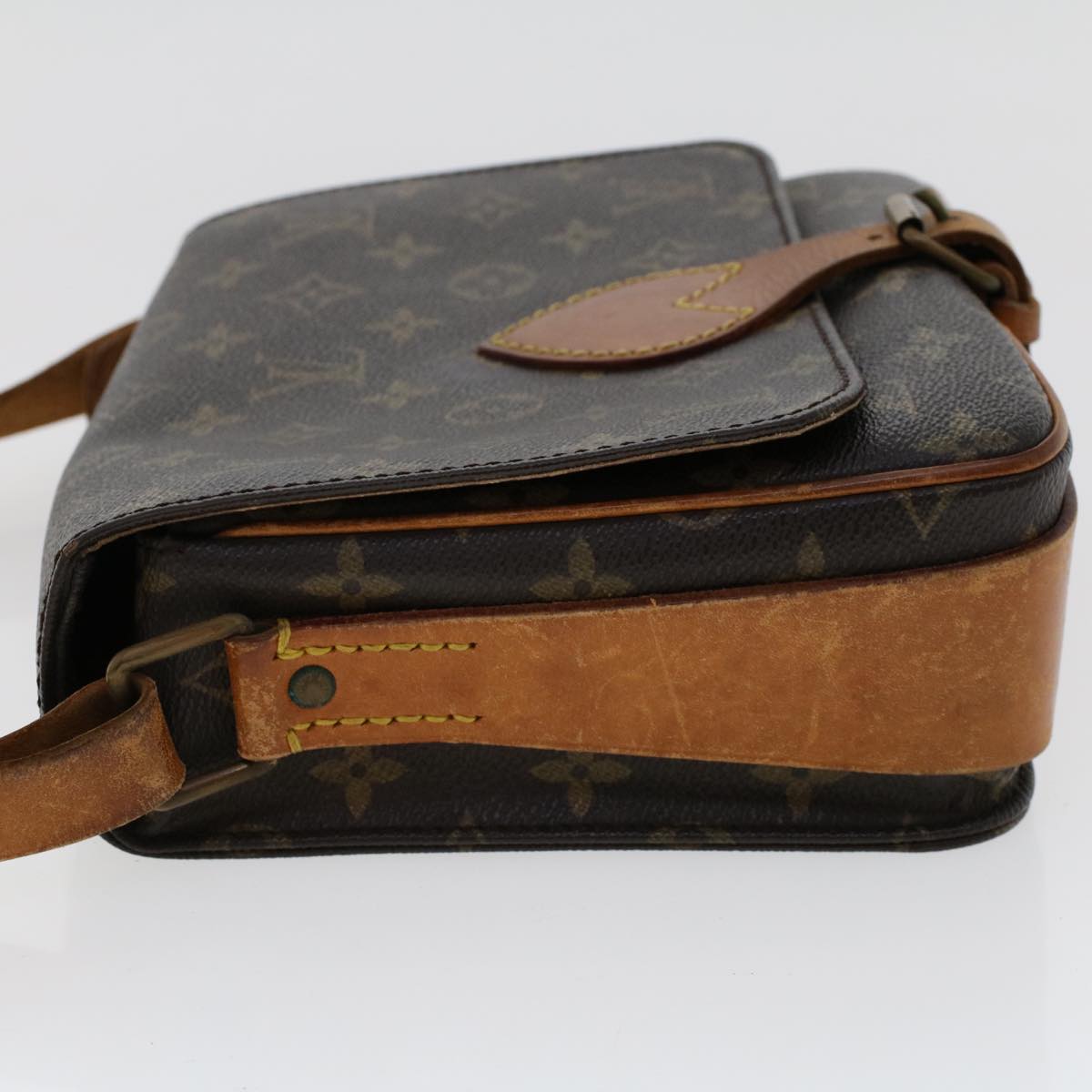 LOUIS VUITTON Monogram Cartouchiere MM Shoulder Bag LV rd5518