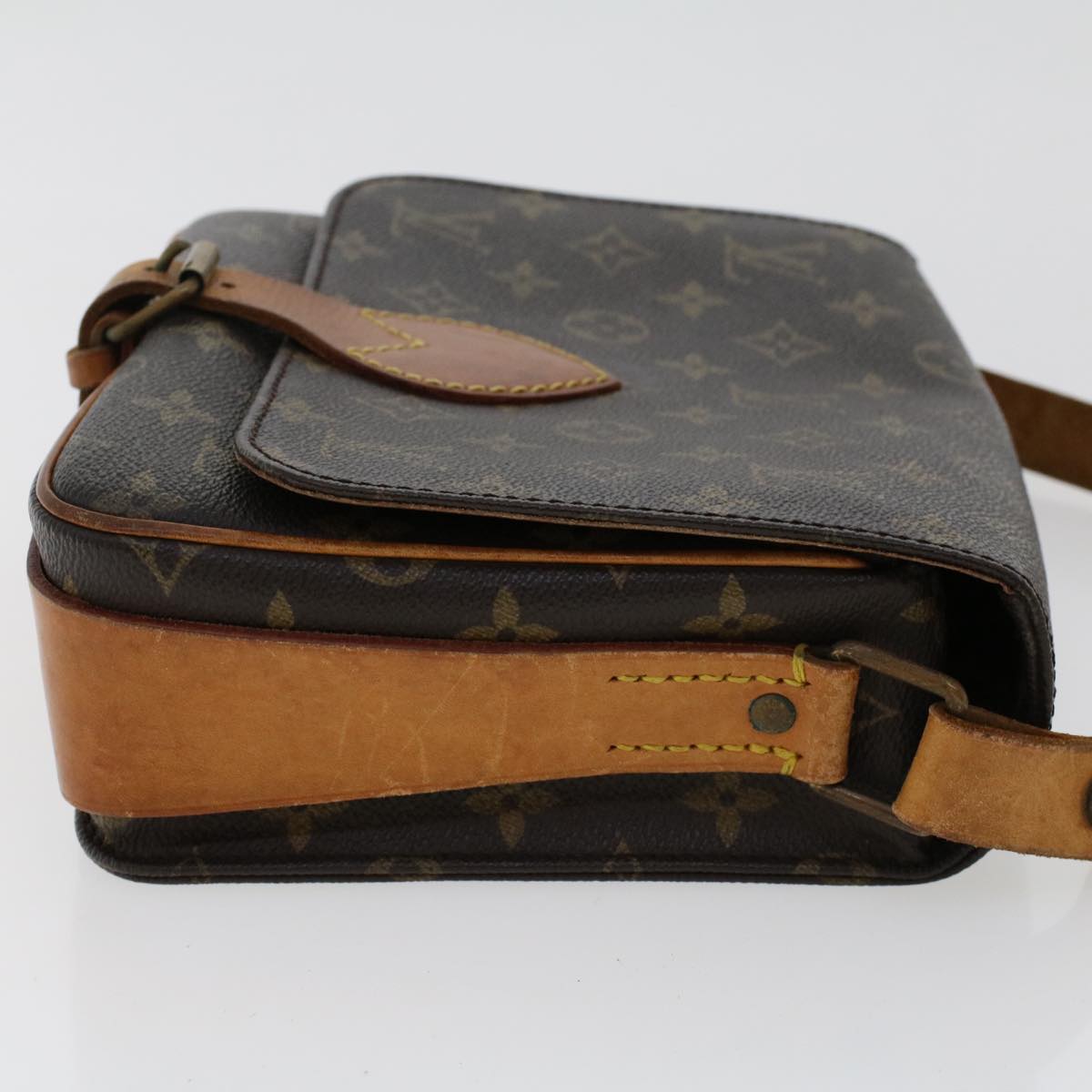 LOUIS VUITTON Monogram Cartouchiere MM Shoulder Bag LV rd5518