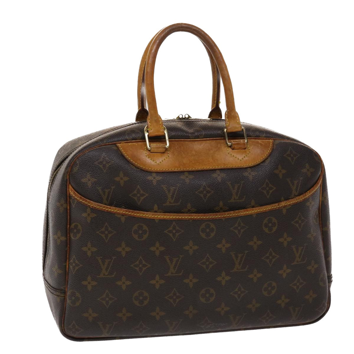 LOUIS VUITTON Monogram Deauville Hand Bag LV rd5525