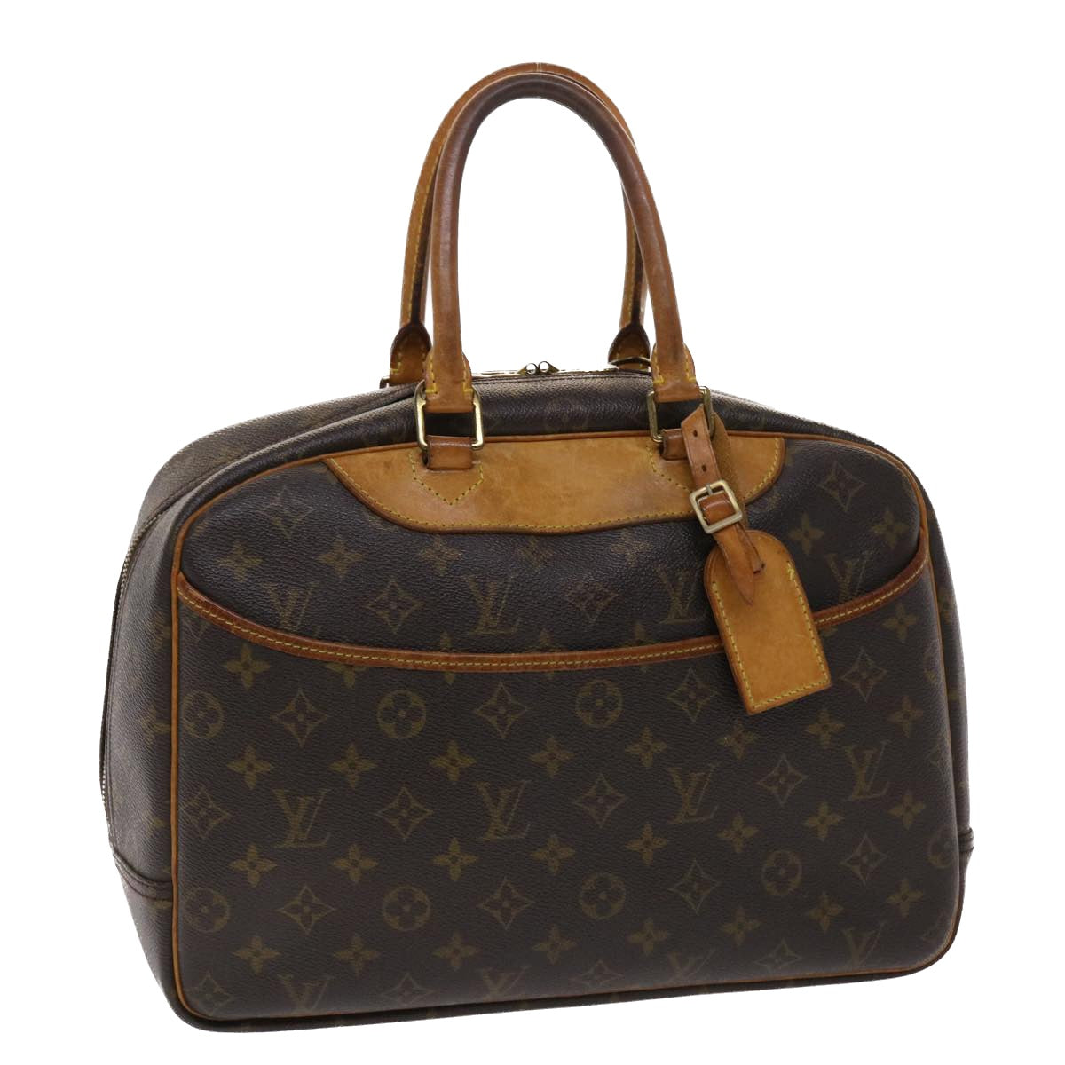 LOUIS VUITTON Monogram Deauville Hand Bag LV rd5527