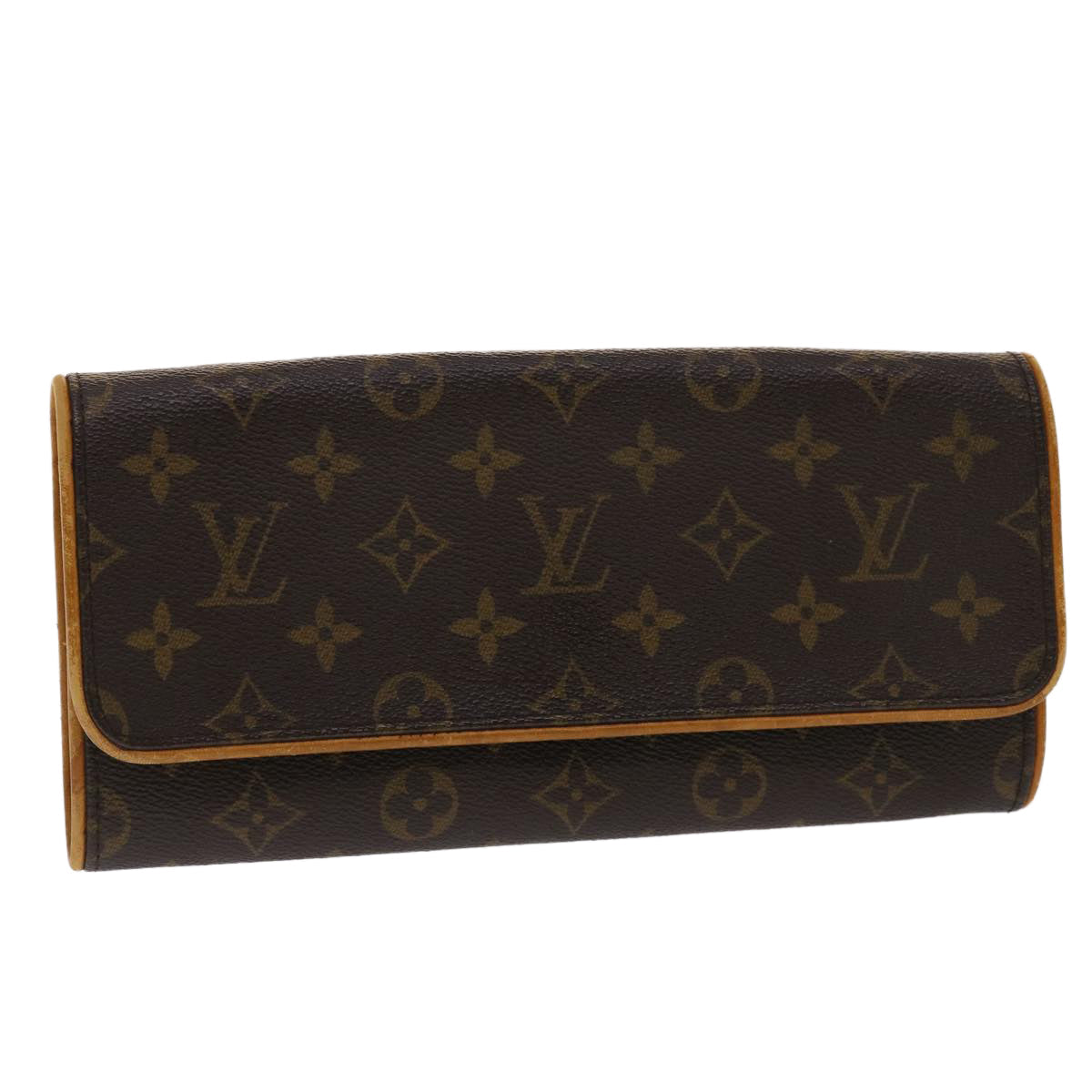 LOUIS VUITTON Monogram Pochette Twin GM Shoulder Bag LV rd5537