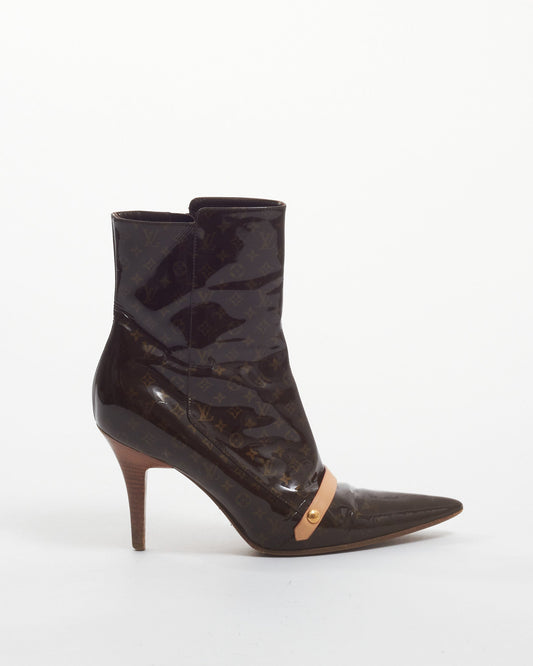 Louis Vuitton Monogram PVC Booties - 38.5