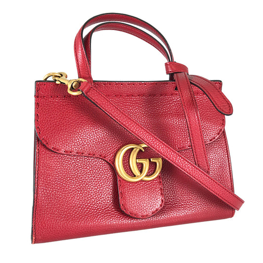 Gucci Twist Leather Shoulder Bag