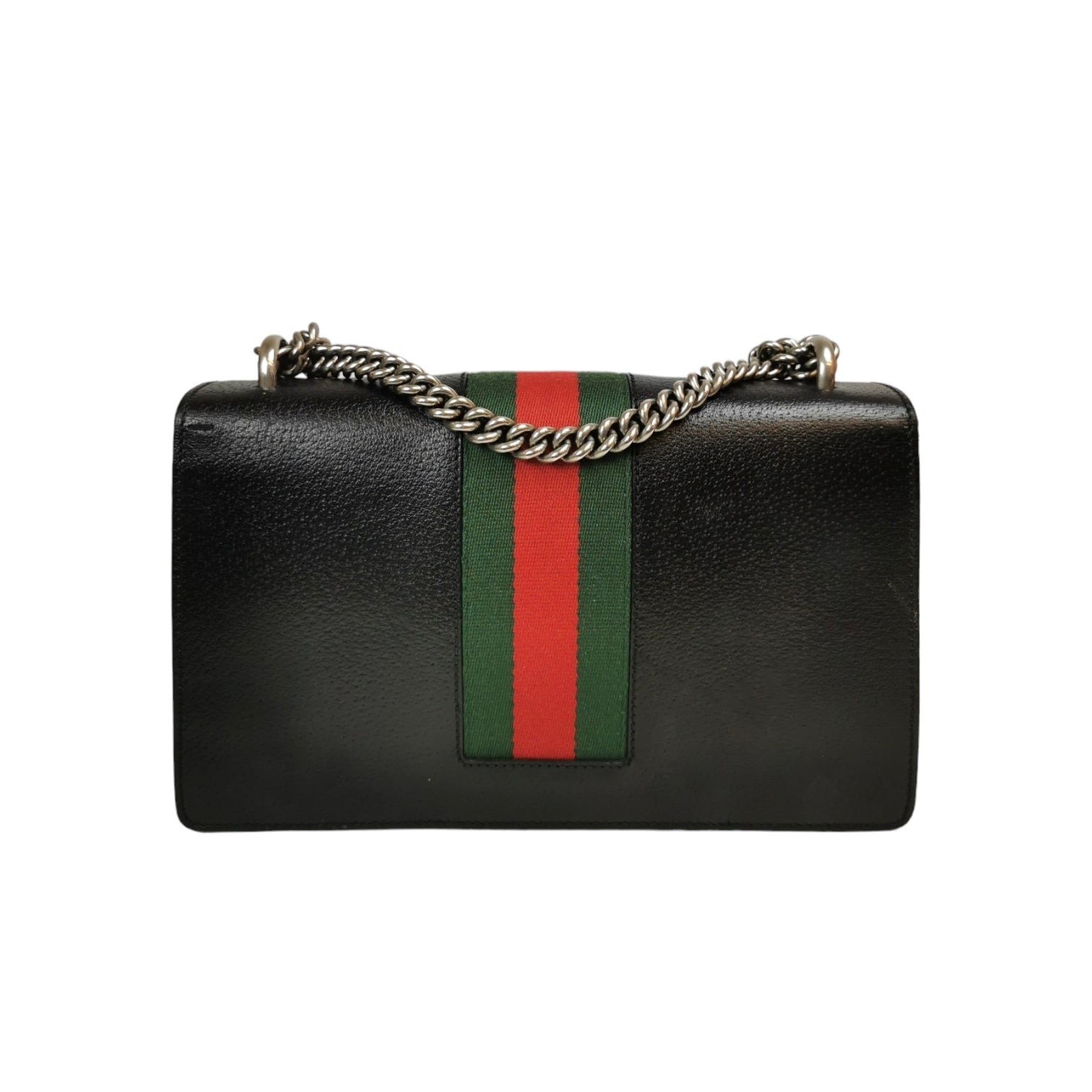 Gucci Dionysus Black Leather Chain Shoulder Bag Style 3