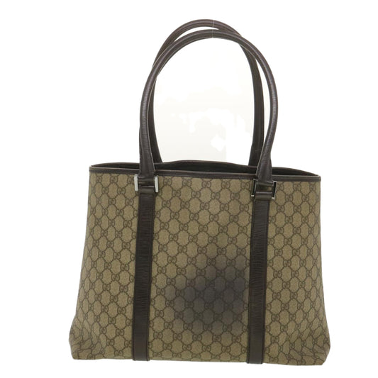 Gucci Leather Canvas Shoulder Bag