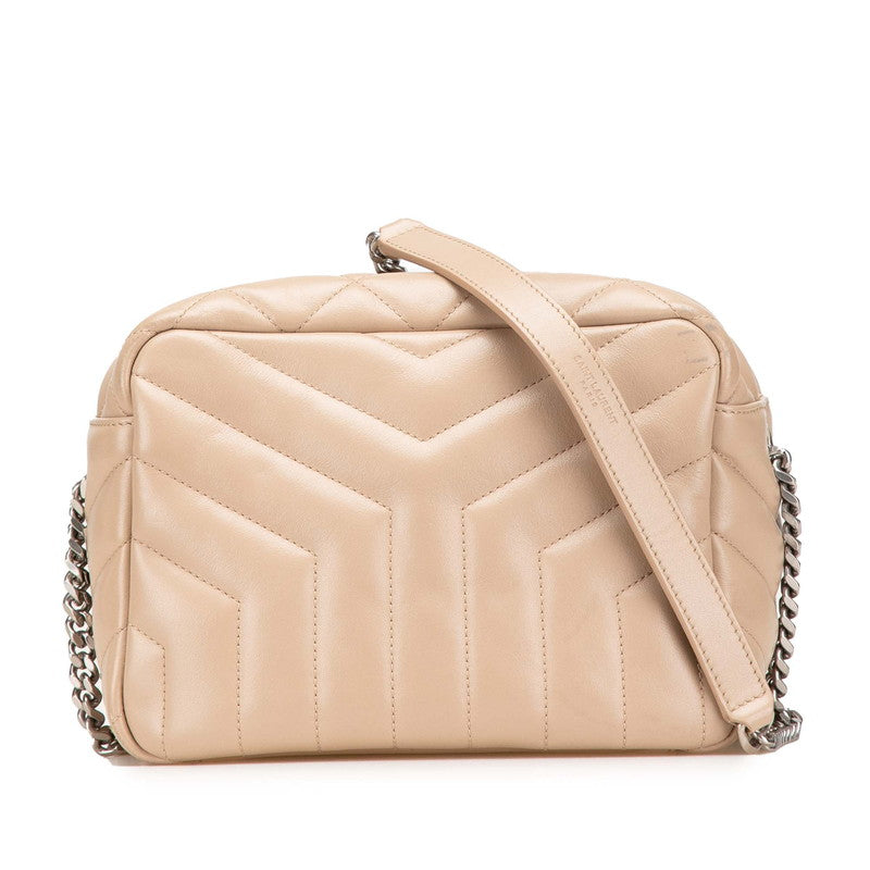 Saint Laurent Loulou Bowling Leather Shoulder Bag