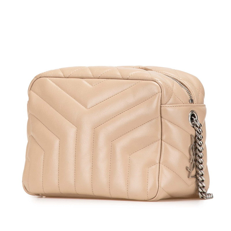 Saint Laurent Loulou Bowling Leather Shoulder Bag