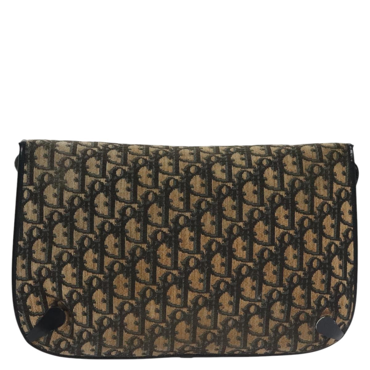 Christian Dior Trotter Shoulder Bag Canvas Navy Canvas Shoulder Bag Bag  